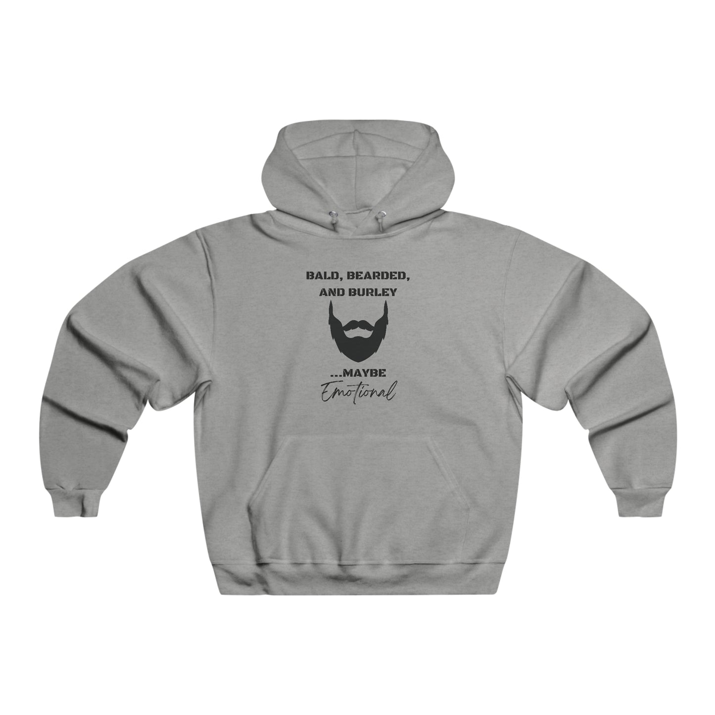 Bald, Bearded, and Burley Men's NUBLEND® Hooded Sweatshirt