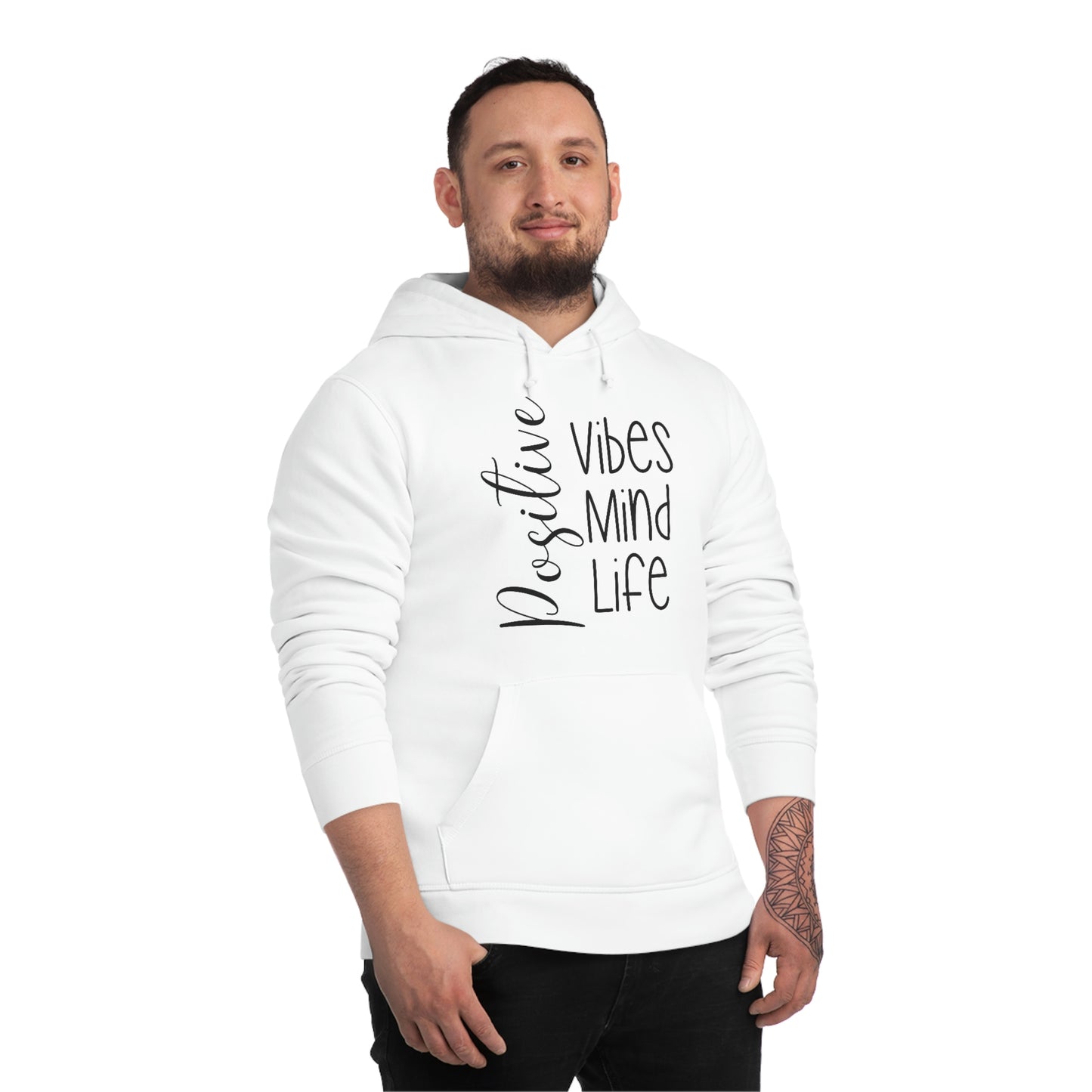 Positive Vibes - Unisex Drummer Hoodie