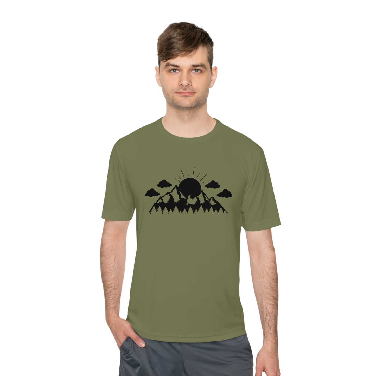 Mountain - Unisex Moisture Wicking Tee