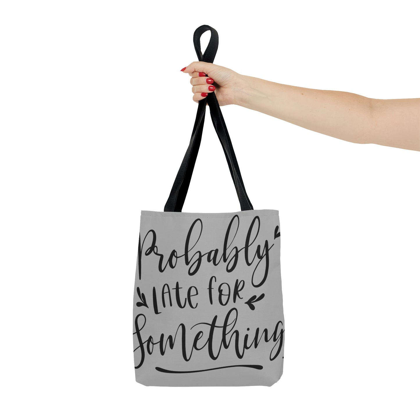 Probably late for something - AOP Tote Bag