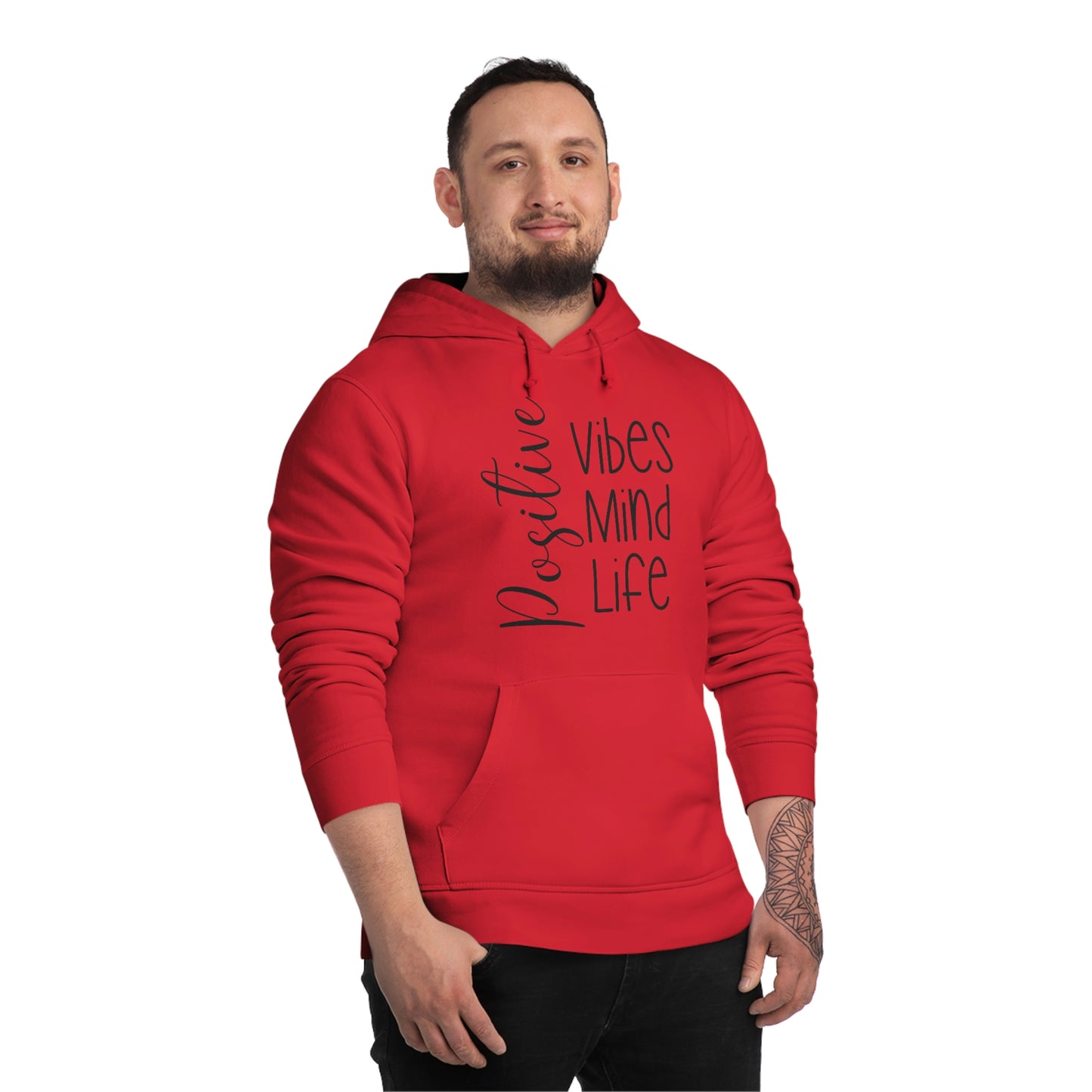 Positive Vibes - Unisex Drummer Hoodie