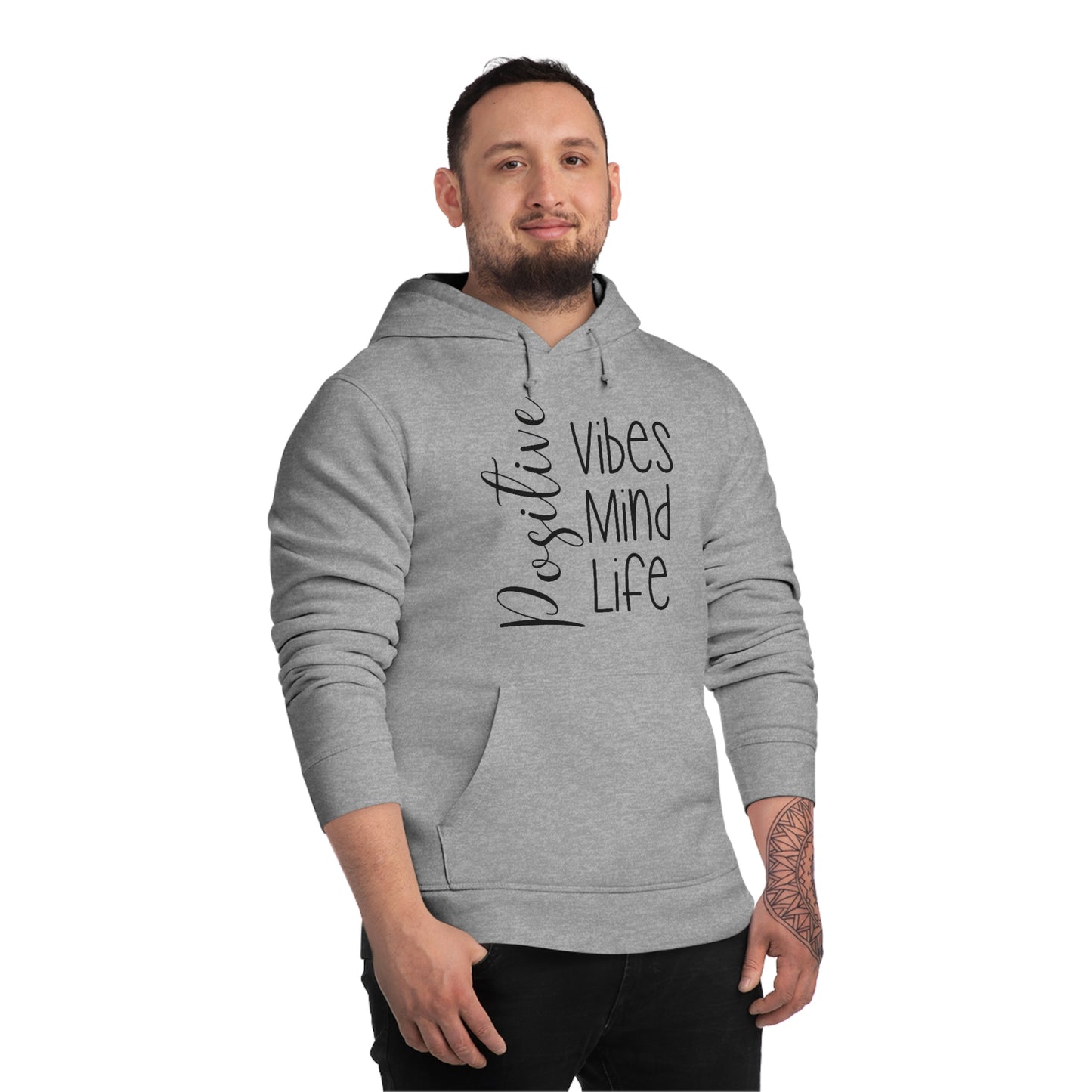 Positive Vibes - Unisex Drummer Hoodie