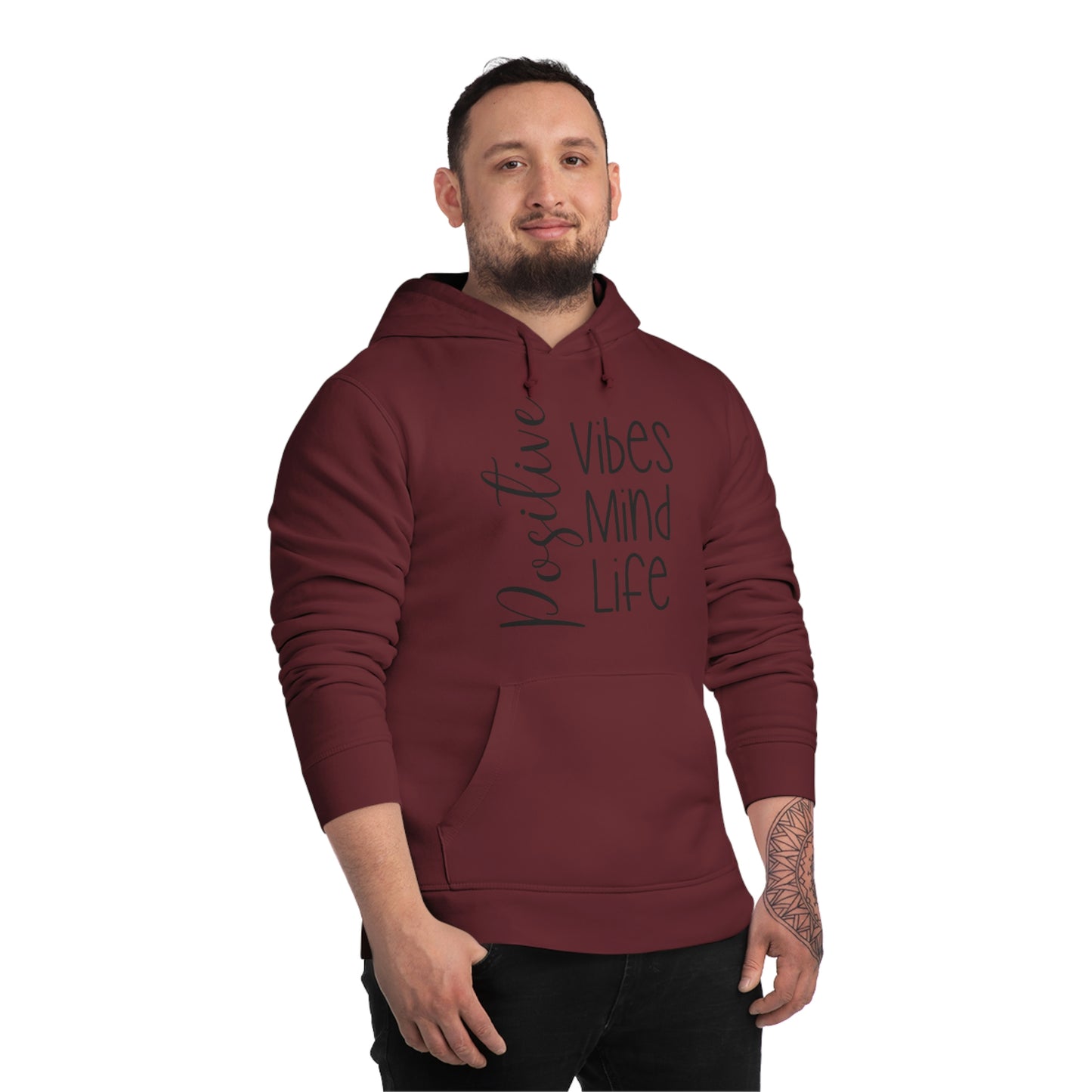 Positive Vibes - Unisex Drummer Hoodie