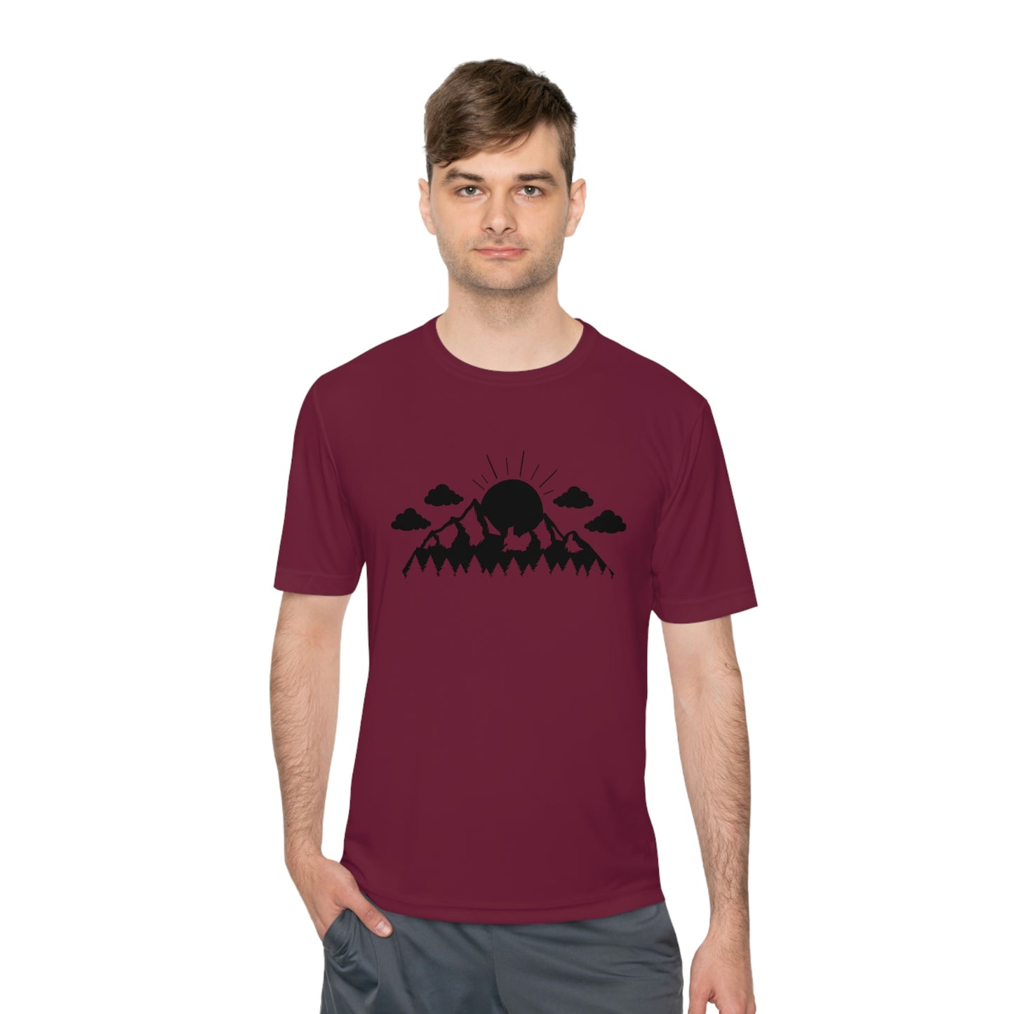 Mountain - Unisex Moisture Wicking Tee